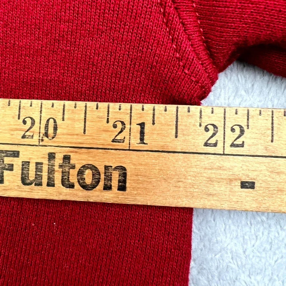 Y2K VTG Russell Athletic USC Trojans Football Team Hoodie Boy XL Red Cotton Logo